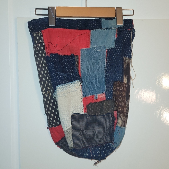 Handmade indigo dye bag - Picture 2 of 7